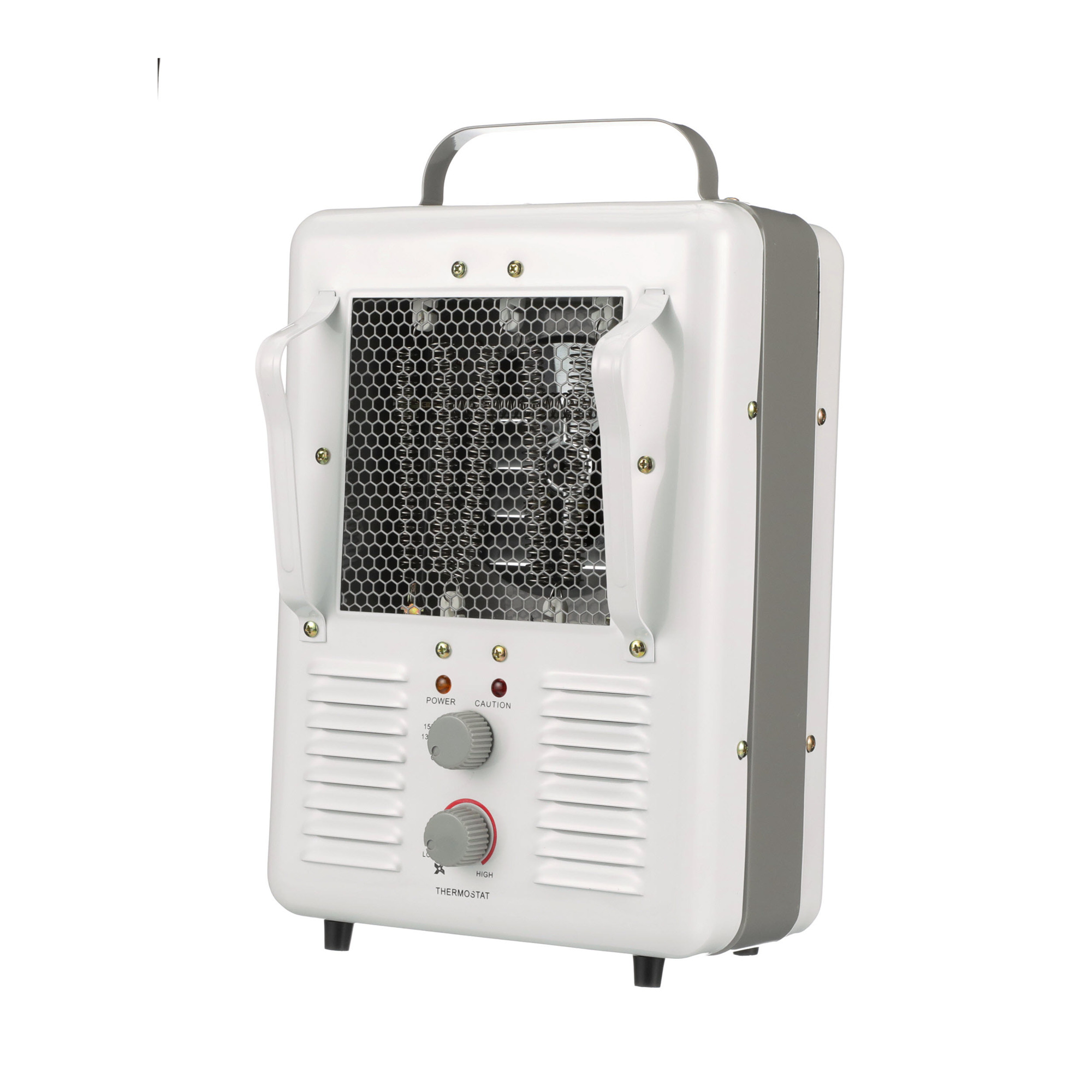TPI Markel, Portable Electric Milkhouse Indoor Heater, Heat Type Forced Air, Heat Output 5120 Btu/hour, Heating Capability 125 ft², Model# 188-TASAS